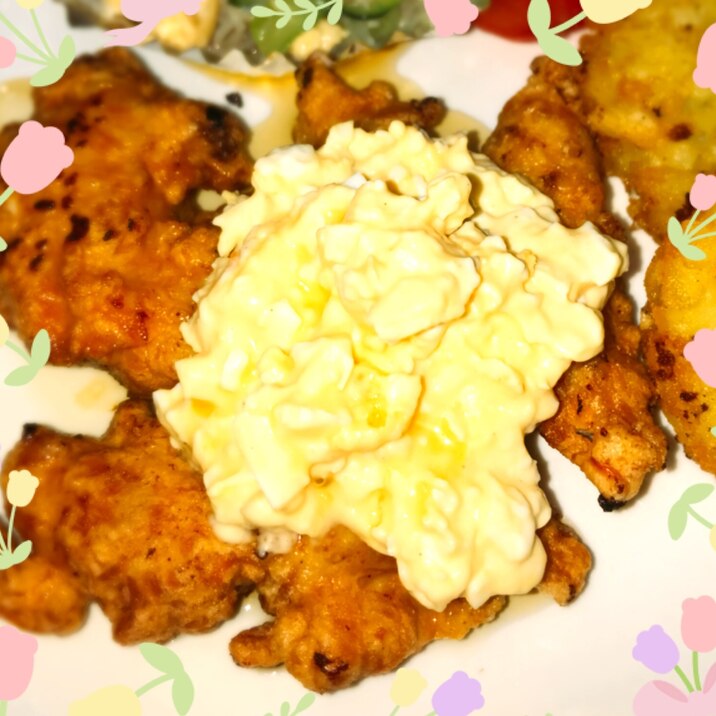 鶏胸肉で柔らかチキン南蛮☆